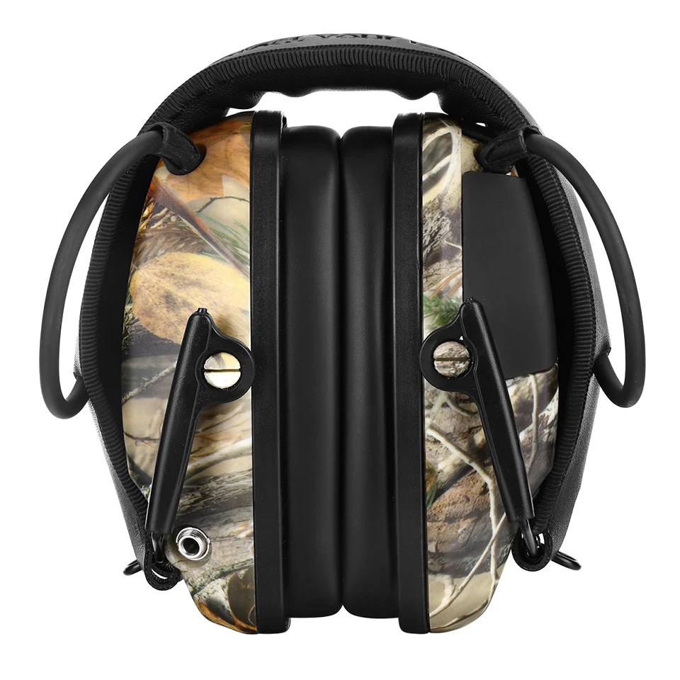 ZOHAN Tactical Electronic Shooting Earmuffs Hunting Sound Pickup Anti-noise Hearing Protective Headset SNR 27dB Outdoor Safety