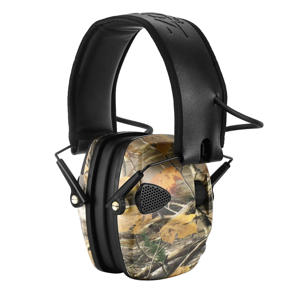 ZOHAN Tactical Electronic Shooting Earmuffs Hunting Sound Pickup Anti-noise Hearing Protective Headset SNR 27dB Outdoor Safety