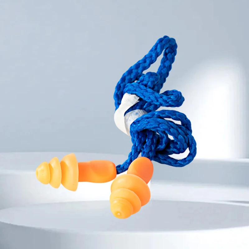 5pcs Noise Protection Earplugs Soundproof Earmuffs Protection Earplugs Reusable Earplugs Sleeping Ear Plugs Security Protection