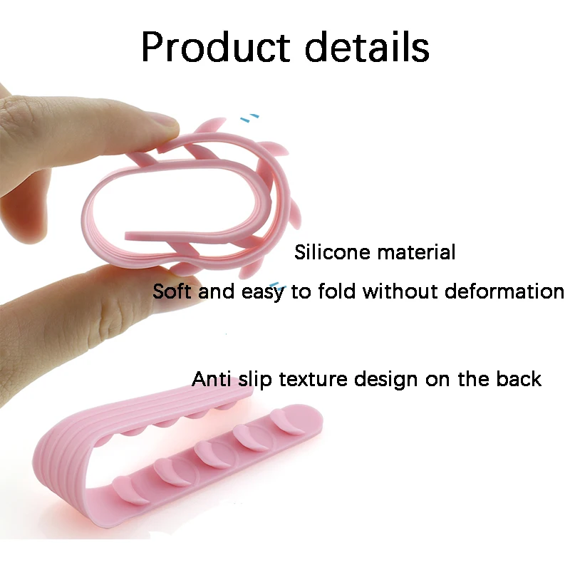 2pcs Mask Anti Pinch Ear Protection Silicone Tape With 5 Adjustable Settings For Children And Adults Adjustable Strap For Masks 2pcs Mask Anti Pinch Ear Protection Silicone Tape With 5 Adjustable Settings For Children And Adults Adjustable Strap For Masks