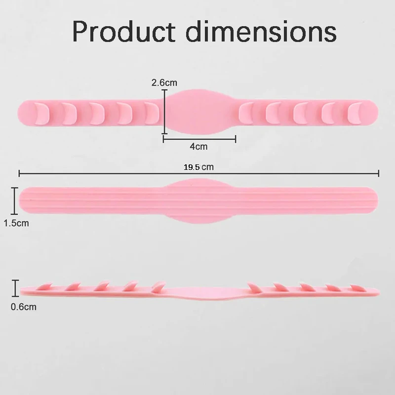 2pcs Mask Anti Pinch Ear Protection Silicone Tape With 5 Adjustable Settings For Children And Adults Adjustable Strap For Masks 2pcs Mask Anti Pinch Ear Protection Silicone Tape With 5 Adjustable Settings For Children And Adults Adjustable Strap For Masks