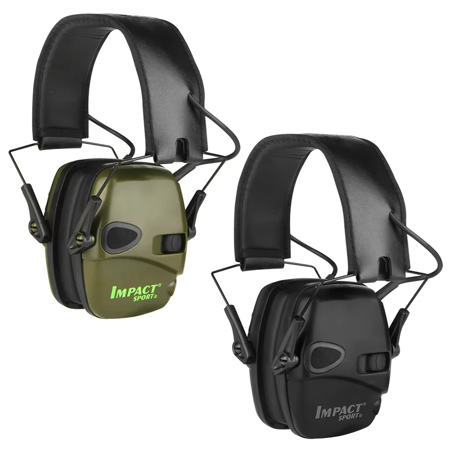 Original Tactical Electronic Earmuffs Pro Outdoor Shooting Hearing Protection with Noise Cancelling & Sound Amplification