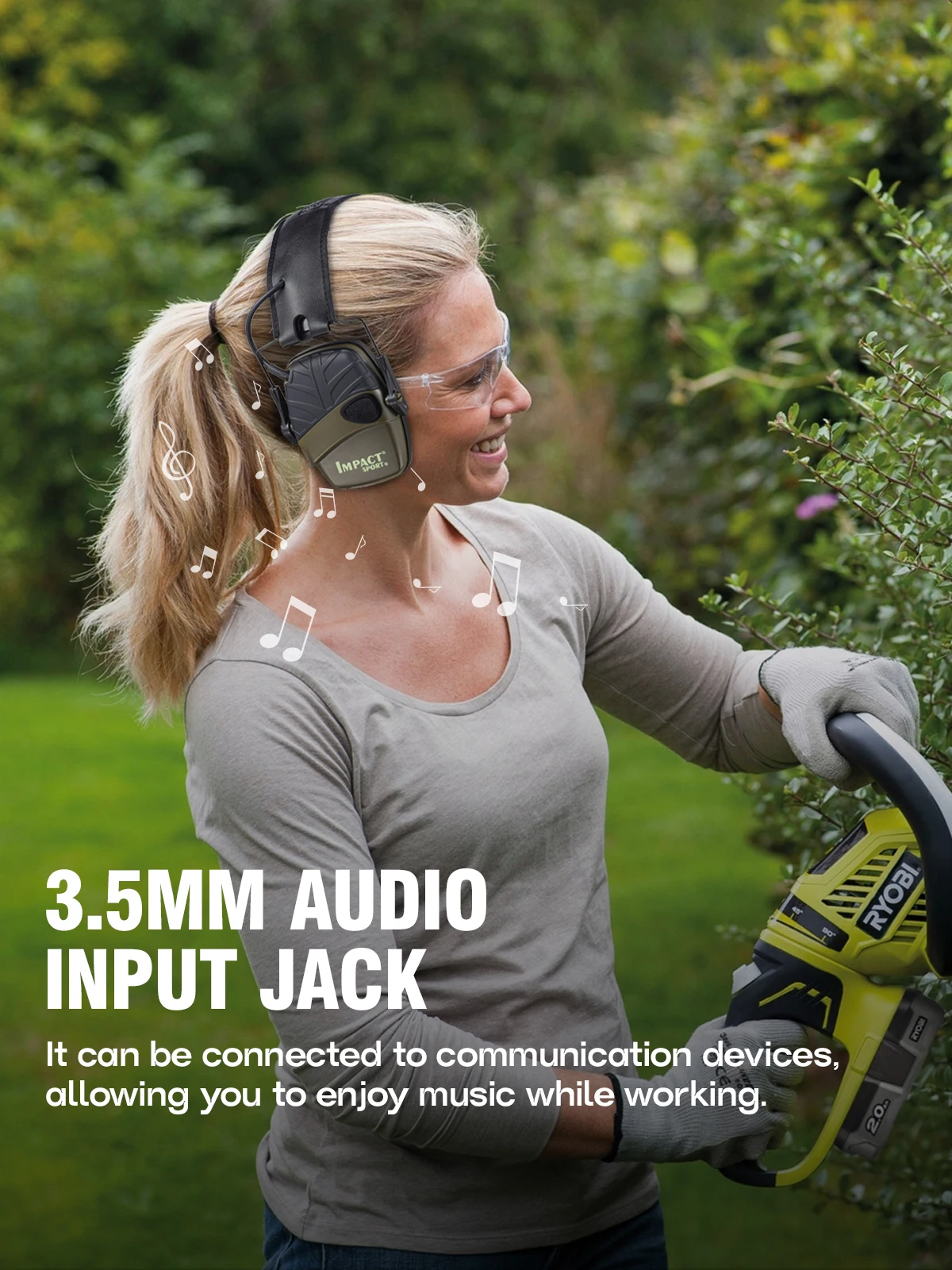 Original Tactical Electronic Earmuffs Pro Outdoor Shooting Hearing Protection with Noise Cancelling & Sound Amplification
