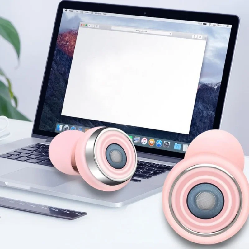 Hot Selling In-Ear Silicone Earplugs Soundproof Noise Reduction for Work Study Rest Sleep Sound Insulation Noise Prevention