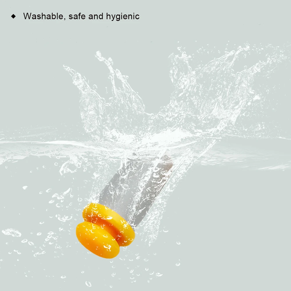 PU Soundproof Sleeping Earplugs Soft Slow Rebound Anti-Noise Student Learning Earplug for Sleep Special Mute Noise Protection