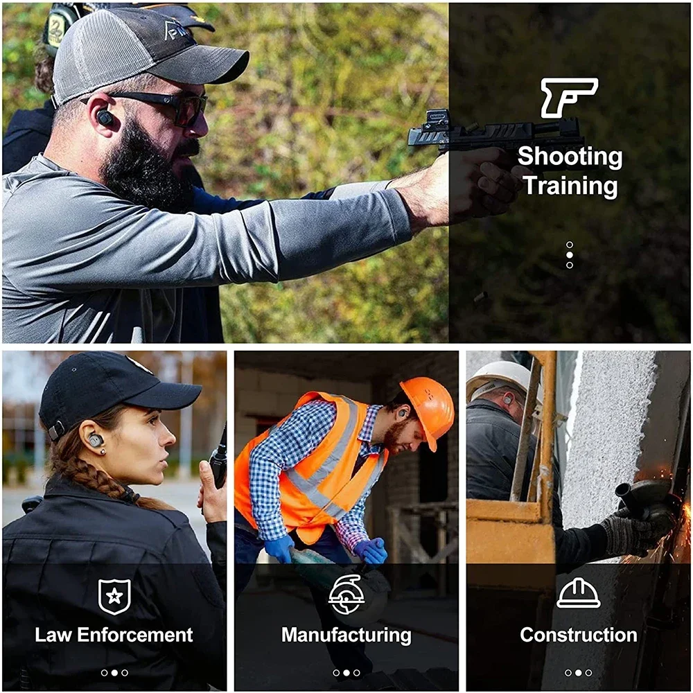 EARMOR M20 Electronic Earplugs Shooting Range Hunting Hearing ear Protection Earbuds Active Noise Canceling Earmuff