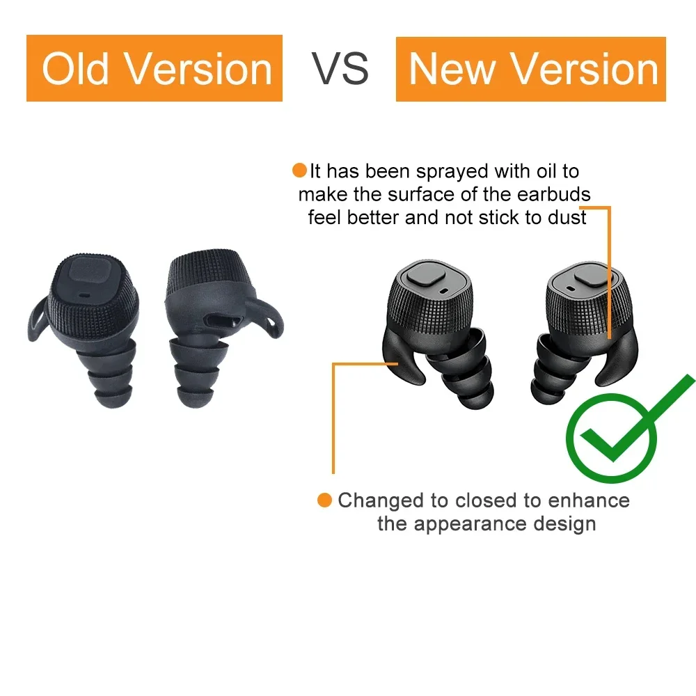 EARMOR M20 Electronic Earplugs Shooting Range Hunting Hearing ear Protection Earbuds Active Noise Canceling Earmuff