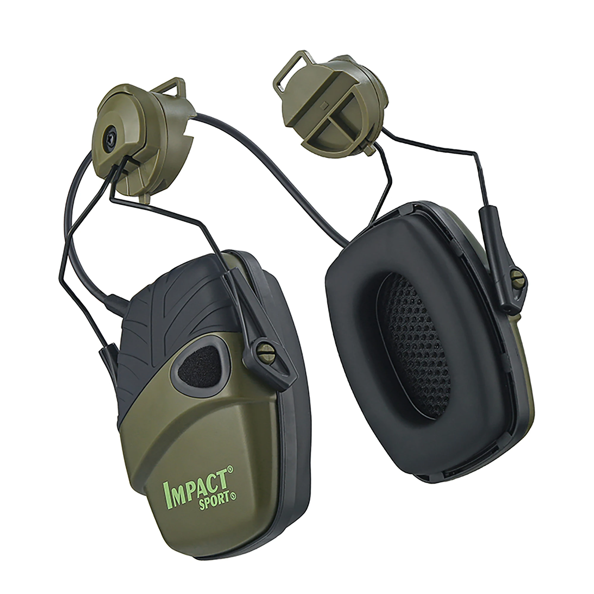 Tactical Shooting Earmuffs Electronic Impact Sound Amplification Anti-Noise Hearing Protection Headset for Outdoor Sports