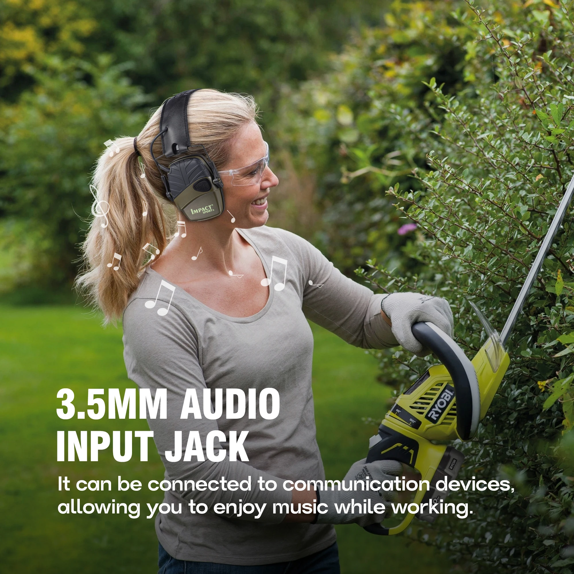Tactical Shooting Earmuffs Electronic Impact Sound Amplification Anti-Noise Hearing Protection Headset for Outdoor Sports