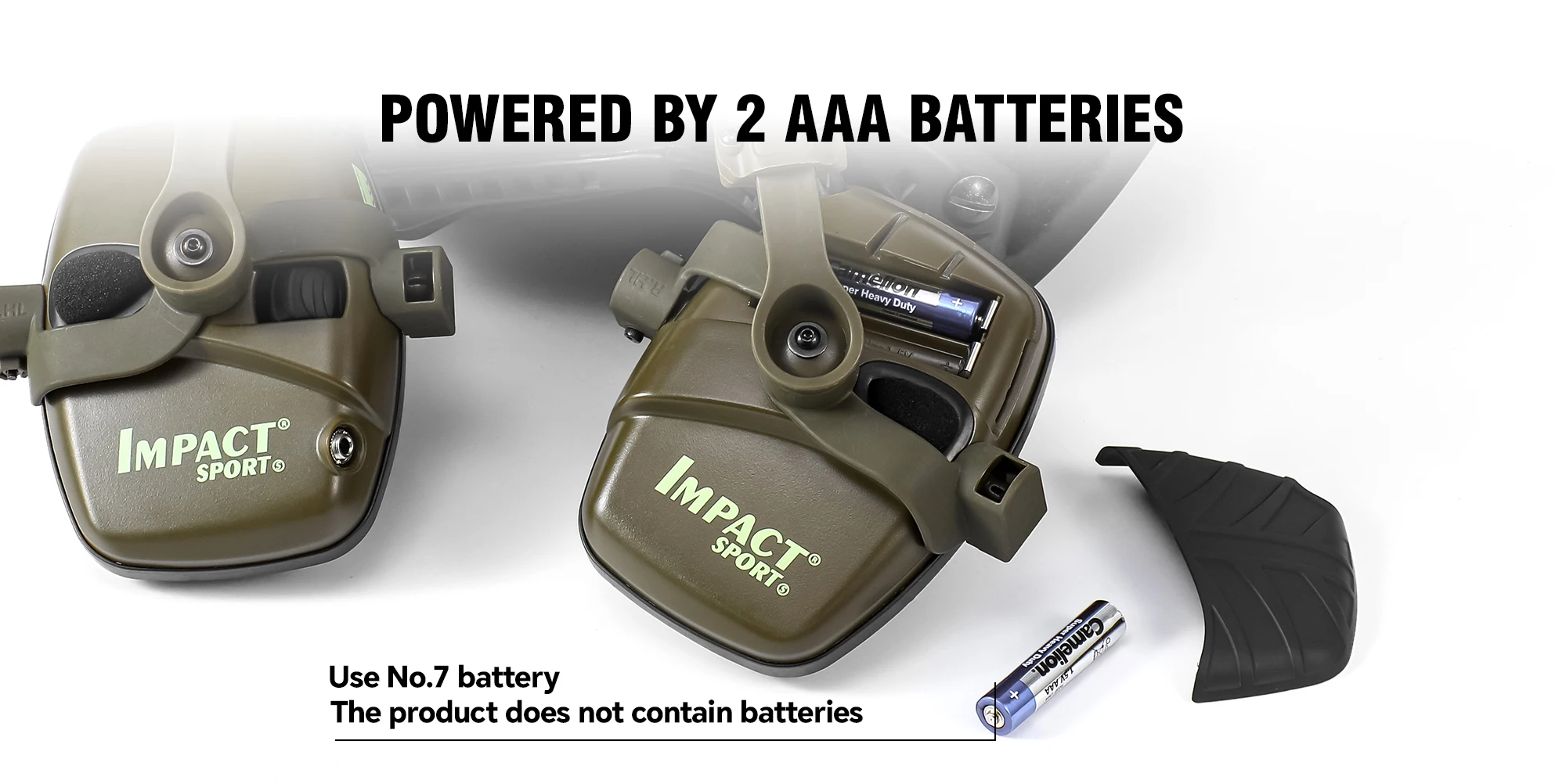 Tactical Shooting Earmuffs Electronic Impact Sound Amplification Anti-Noise Hearing Protection Headset for Outdoor Sports