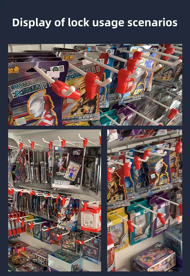 100 Pieces Ecurity Stop Lock  4mm Anti Theft Security Stem Display Eas Stoplock for Retail Shop