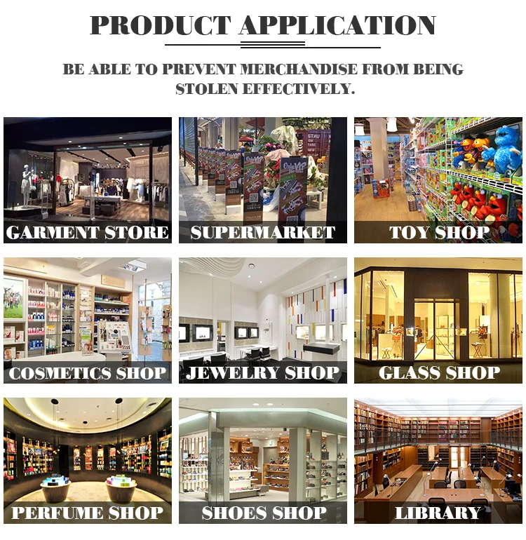 RF Antenna EAS Anti-theft System Clothes Shop Supermarket Security Gate Sensitive Alarm Detection Device