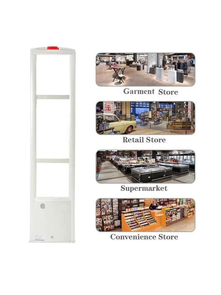 RF Antenna EAS Anti-theft System Clothes Shop Supermarket Security Gate Sensitive Alarm Detection Device