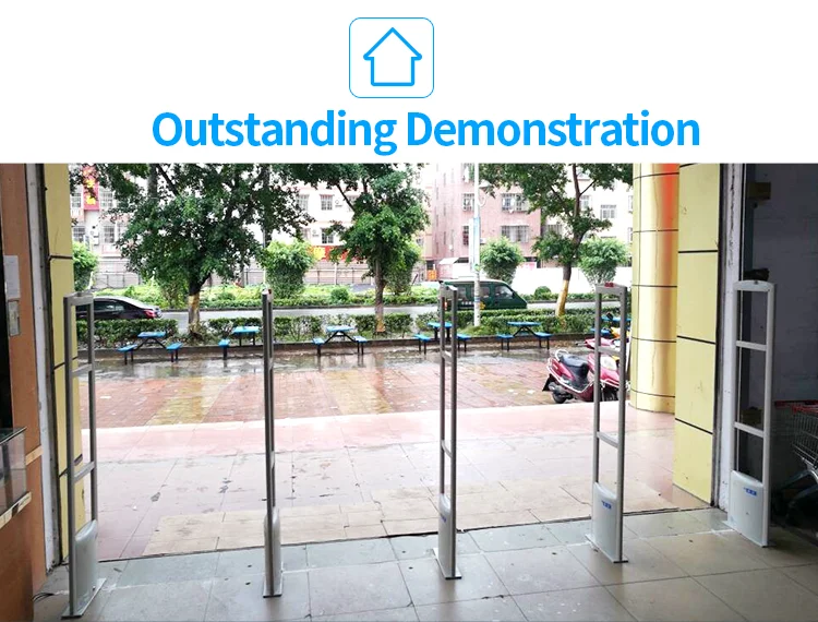 RF Antenna EAS Anti-theft System Clothes Shop Supermarket Security Gate Sensitive Alarm Detection Device