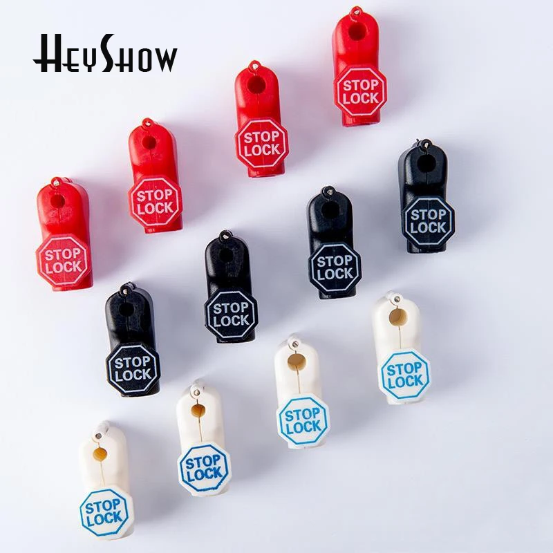 100 pcs EAS Security Display Hook Stop Lock Catch Anti-Theft Seguridad Lock