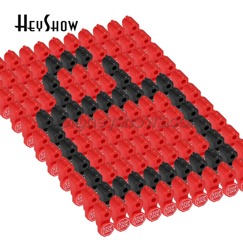 100 pcs EAS Security Display Hook Stop Lock Catch Anti-Theft Seguridad Lock