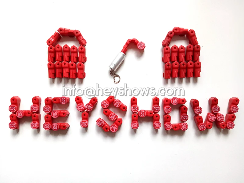 100 pcs EAS Security Display Hook Stop Lock Catch Anti-Theft Seguridad Lock