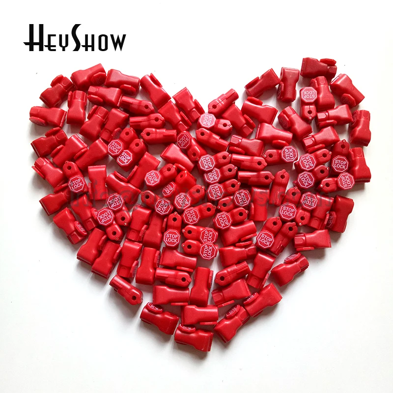 100 pcs EAS Security Display Hook Stop Lock Catch Anti-Theft Seguridad Lock