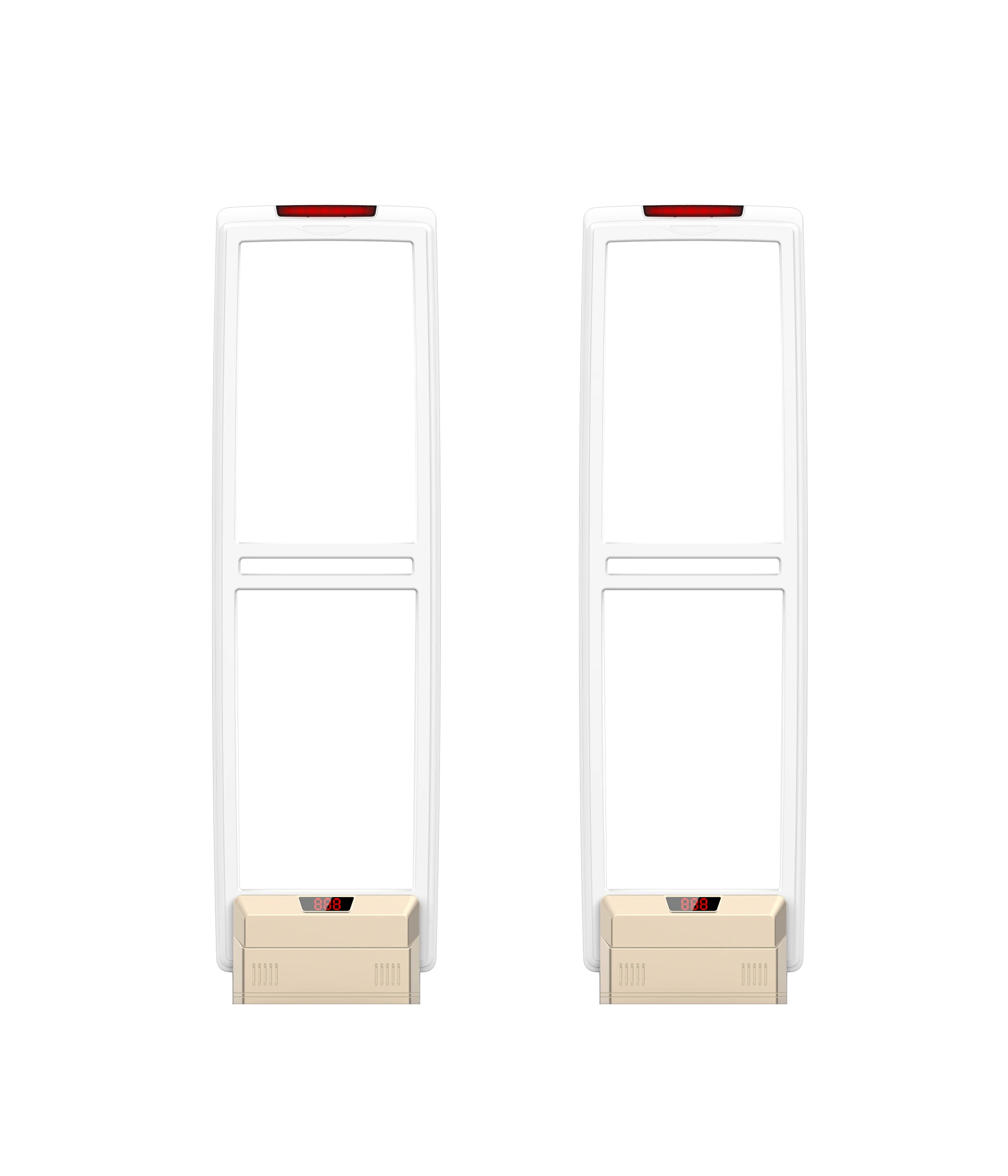 Retail Shop Anti Theft Gate Security System Alarm EAS 58Khz AM Antenna ES400 Security Gate System Door Alarm EAS System Security