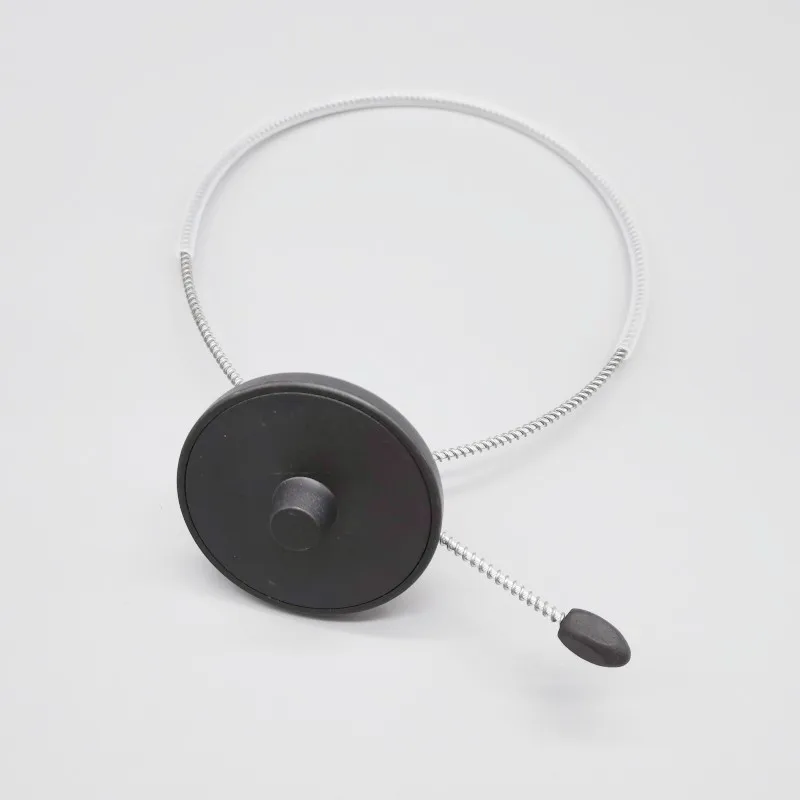 25 Pieces Nti-Theft Alarm System Supermarket Bottle and Milk Powder Can Tag 8.2MHz RF EAS System RF Hard Tag with Wire Rope