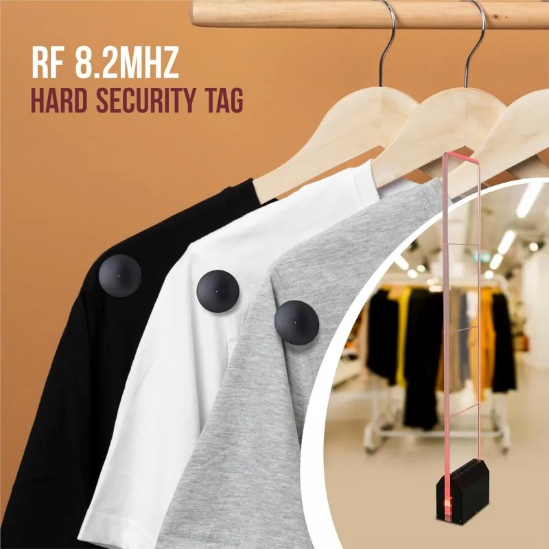 110 pieces EAS Retail Security Products Anti Shoplifting System RF Security Hard Tag
