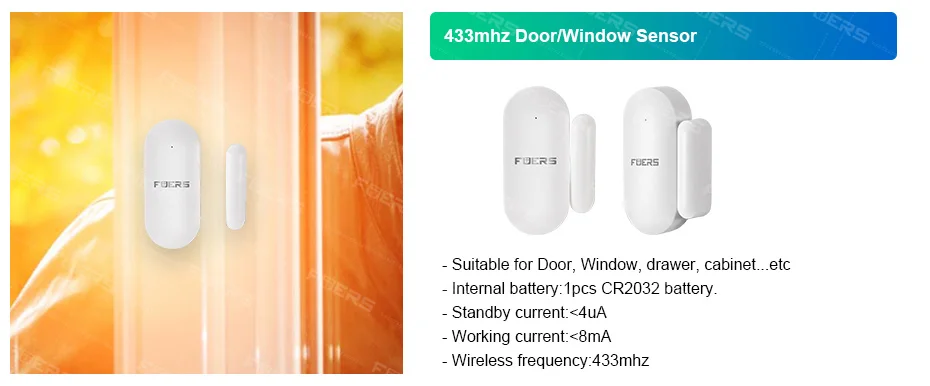 Fuers W214 4G WIFI Tuya Smart Alarm System Wireless Burglar GSM Smart Home Security Alarm Control LCD Display Fuers W214 4G WIFI Tuya Smart Alarm System Wireless Burglar GSM Smart Home Security Alarm Control LCD Display
