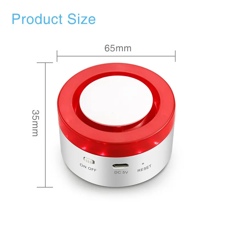 Tuya Smart WIFI Wireless Security Alarm System Alarm Kit Home Burglar Motion Door Sensor Compatible Google Home Alexa Tuya Smart WIFI Wireless Security Alarm System Alarm Kit Home Burglar Motion Door Sensor Compatible Google Home Alexa