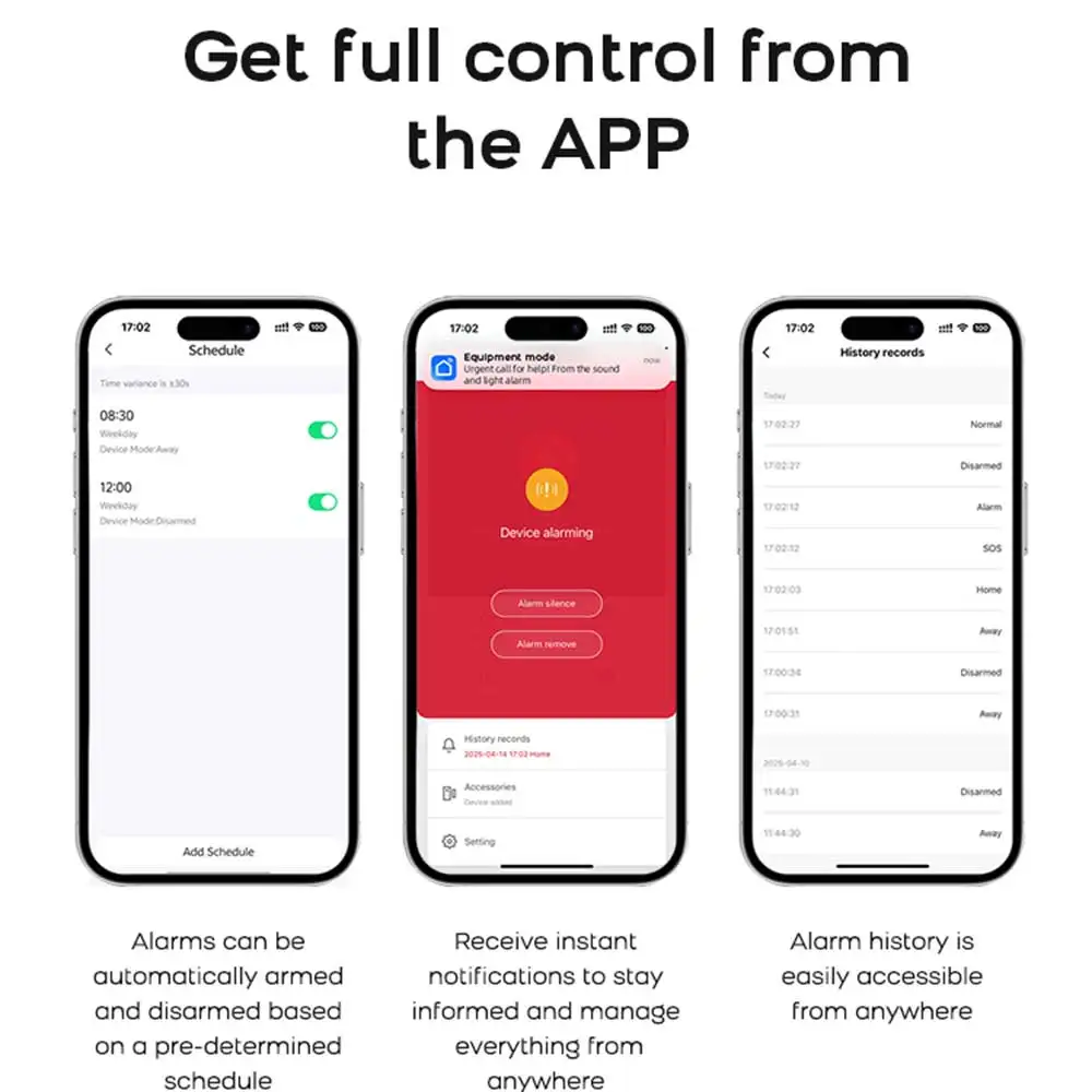 Tuya WIFI Smart Home Alarm System Home DIY TUYA Wireless Door Alarm System Door Window Sensor Work with Alexa