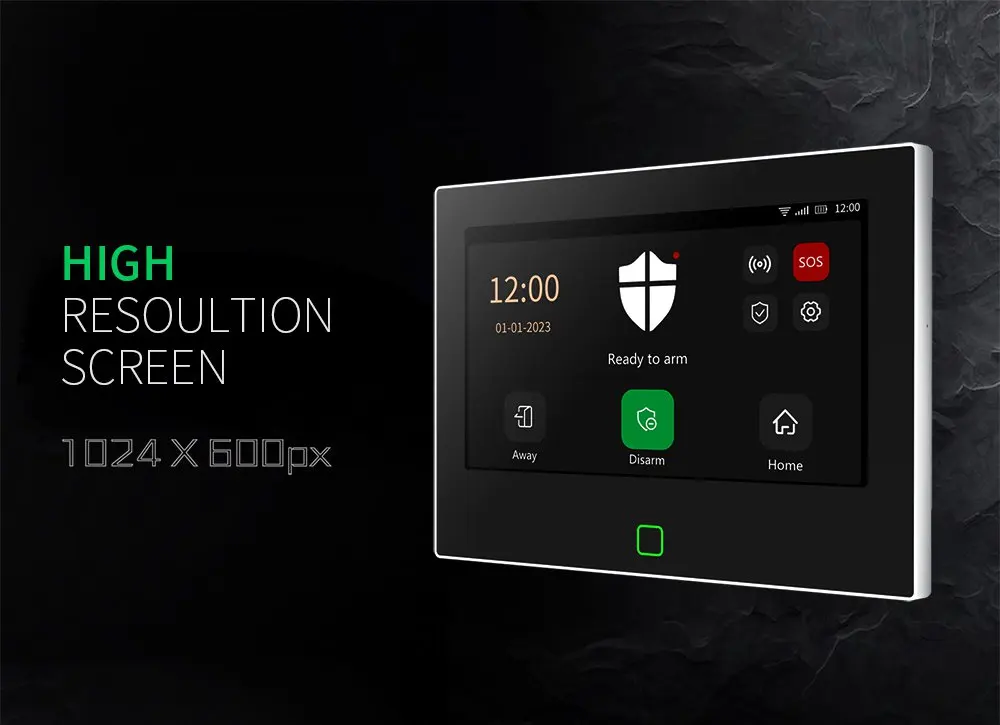 Staniot 4G Home Security Alarm System WiFi Wireless Burglar 30 Kit Tuya Smart Life App Control Support Anti-fingerprint