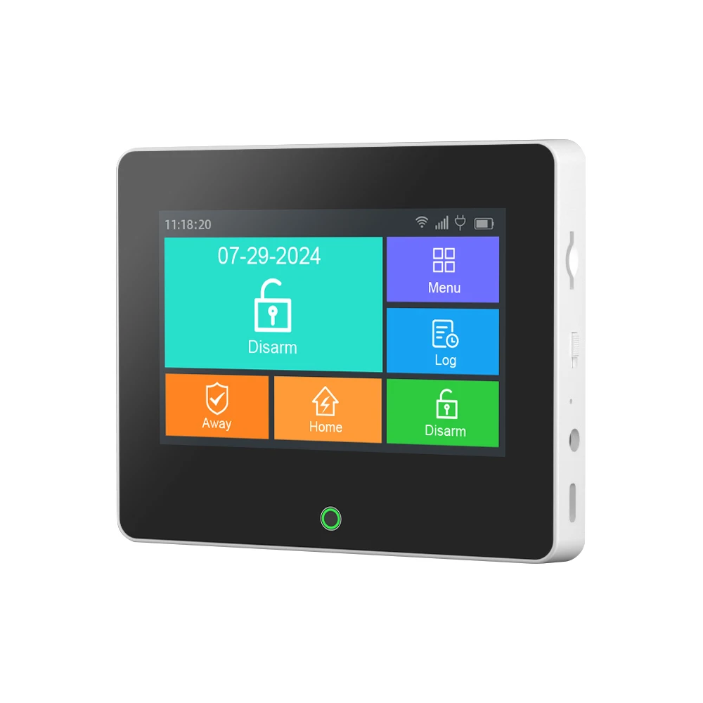 Tuya WiFi GSM Home Security Protection Smart Alarm System TFT Screen Burglar Kit Tuya APP Remote Control Arm And Disarm Tuya WiFi GSM Home Security Protection Smart Alarm System TFT Screen Burglar Kit Tuya APP Remote Control Arm And Disarm