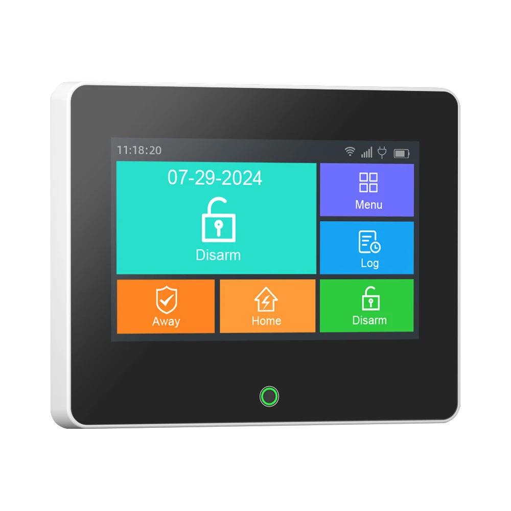 Tuya WiFi GSM Home Security Protection Smart Alarm System TFT Screen Burglar Kit Tuya APP Remote Control Arm And Disarm Tuya WiFi GSM Home Security Protection Smart Alarm System TFT Screen Burglar Kit Tuya APP Remote Control Arm And Disarm