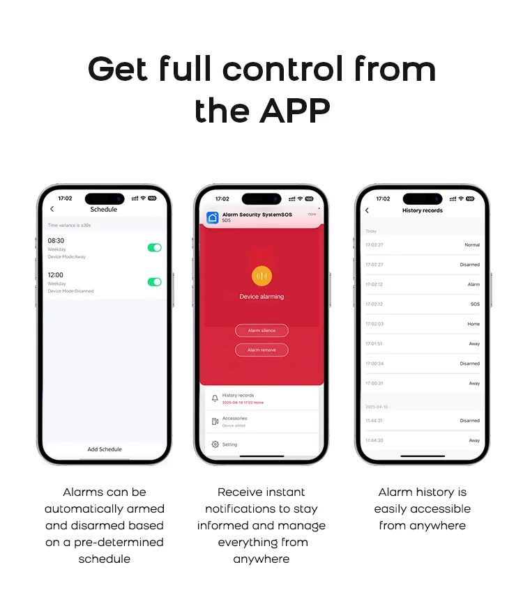 PGST Residential Tuya Smart Gsm Wifi Alarm System for Home Wireless Security Alarm House Smart Life App Control work with ALexa PGST Residential Tuya Smart Gsm Wifi Alarm System for Home Wireless Security Alarm House Smart Life App Control work with ALexa