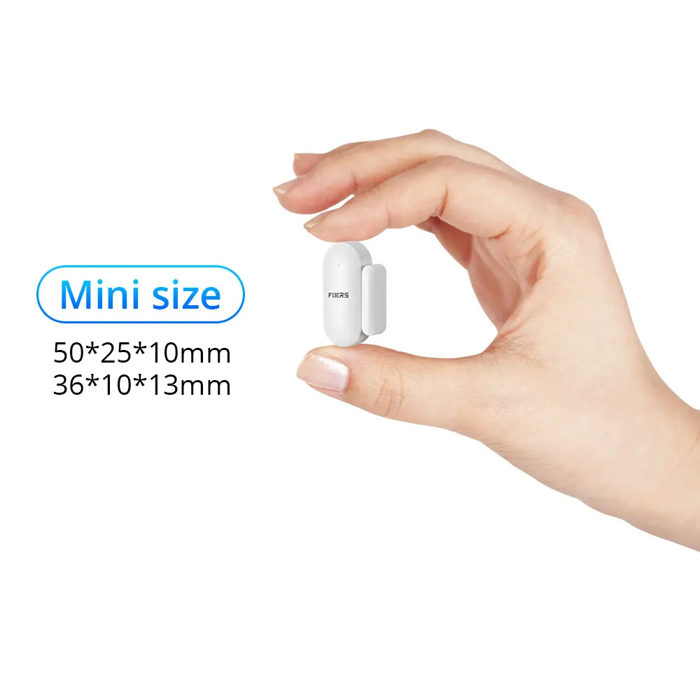 Fuers Tuya Smart WIFI 4G 2G GSM Alarm System Burglar Alarm 433MHZ Wireless Wired Security Zone Link Alexa Google Motion Sensor