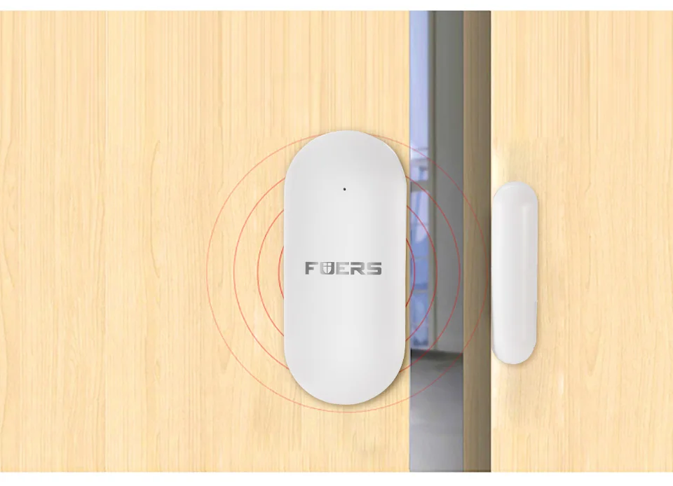 Fuers Tuya Smart WIFI 4G 2G GSM Alarm System Burglar Alarm 433MHZ Wireless Wired Security Zone Link Alexa Google Motion Sensor