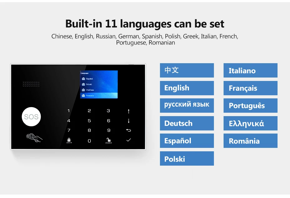 KERUI G34 Tuya Smart 4G WIFI Alarm System for Home Security Alarm Host with Door and Motion Sensor Smart Life APP Support Alexa