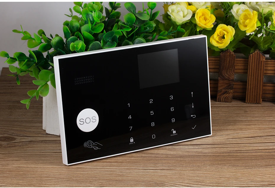 KERUI G34 Tuya Smart 4G WIFI Alarm System for Home Security Alarm Host with Door and Motion Sensor Smart Life APP Support Alexa