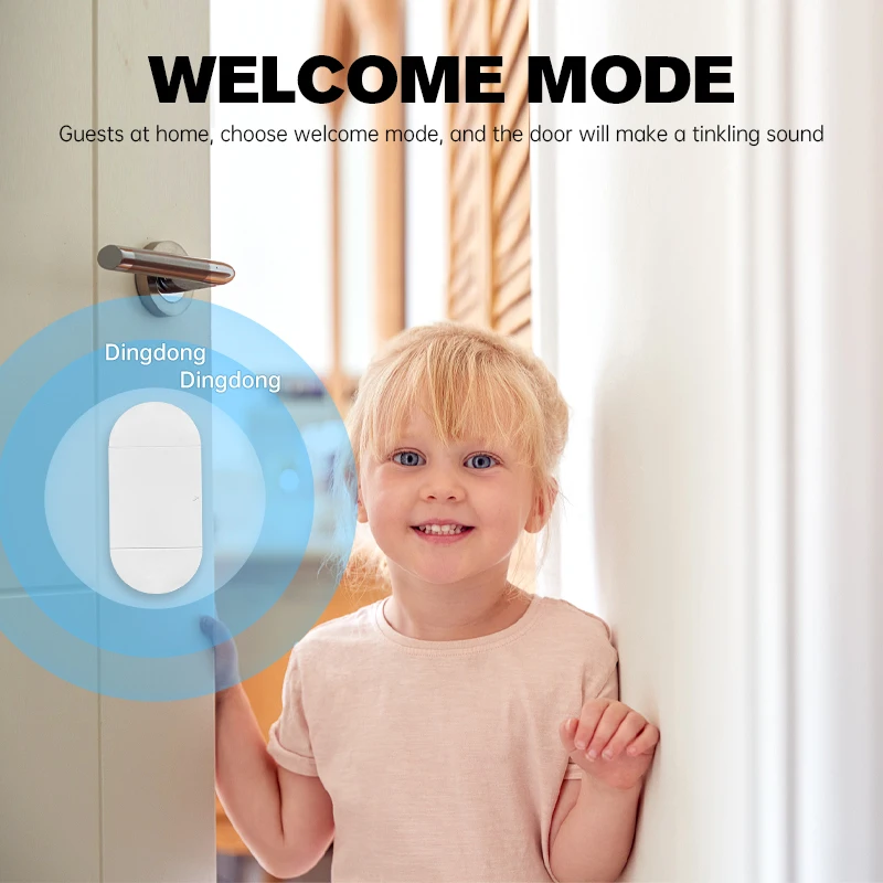 130DB Door Window Entry alarm Wireless Remote Control Door Sensor Alarm Host Burglar Security Alarm System Home Protection Kit