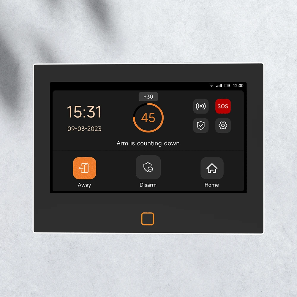 Staniot 7 inch HD Alarm System Wireless WiFi 4G Tuya Smart Home Security Protection Works With Alexa Google APP Remote Control