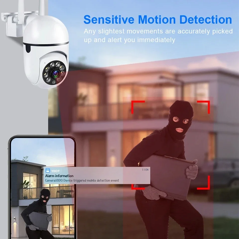 3MP Wifi IP Outdoor Cameras Surveillance Video Human Detection 4X Digital Zoom CCTV Security Wireless Monitor Audio Night Vision 3MP Wifi IP Outdoor Cameras Surveillance Video Human Detection 4X Digital Zoom CCTV Security Wireless Monitor Audio Night Vision