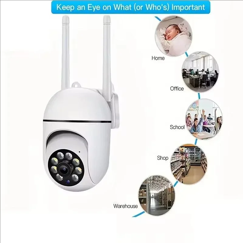 3MP Wifi IP Outdoor Cameras Surveillance Video Human Detection 4X Digital Zoom CCTV Security Wireless Monitor Audio Night Vision 3MP Wifi IP Outdoor Cameras Surveillance Video Human Detection 4X Digital Zoom CCTV Security Wireless Monitor Audio Night Vision