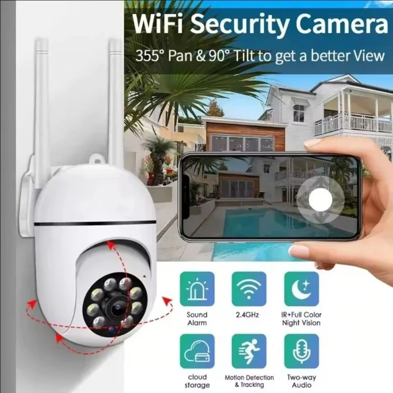 3MP Wifi IP Outdoor Cameras Surveillance Video Human Detection 4X Digital Zoom CCTV Security Wireless Monitor Audio Night Vision 3MP Wifi IP Outdoor Cameras Surveillance Video Human Detection 4X Digital Zoom CCTV Security Wireless Monitor Audio Night Vision