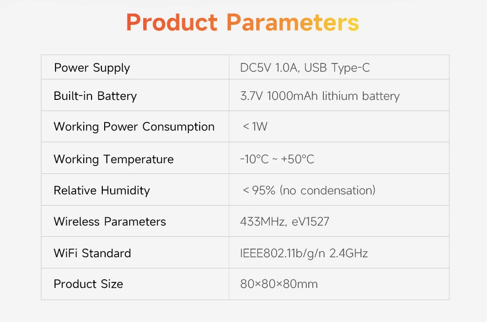 Staniot Tuya Smart Wireless WiFi Home Security Alarm System Built-in Siren Alexa Mobile APP Control With 18 Doorbell Ringtones