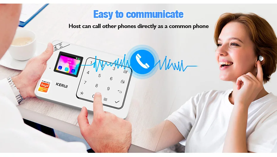KERUI W181 New Panel Host Home Alarm System Wireless WiFi GSM Anti-Theft Alarm Tuya Smart Life for Your Family Safe Security