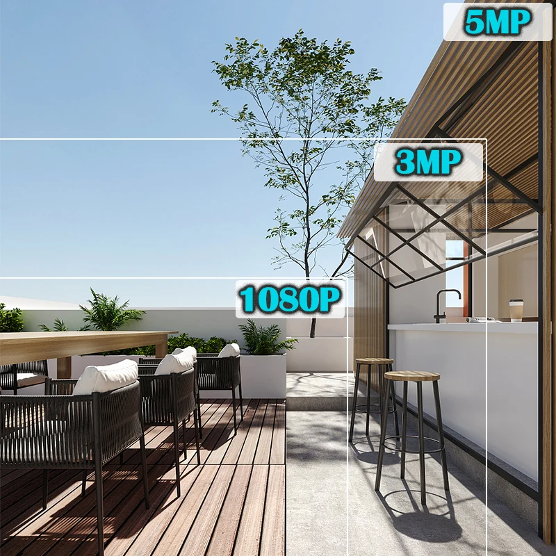 REVOTECH 4MP 5MP 2.8-12mm Manual Zoom Indoor Mini  IP Camera HD Security ONVIF P2P IP CCTV Cam System Video Surveillance