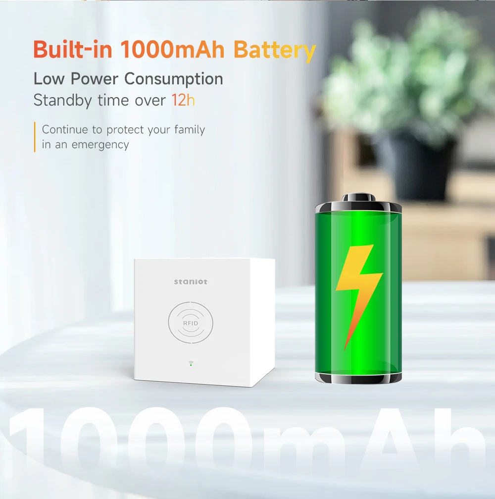 Staniot WiFi Alarm System Kit SecCube 3 Tuya Smart Home Security Protection Support RFID Tags Wireless Siren APP Remote Control Staniot WiFi Alarm System Kit SecCube 3 Tuya Smart Home Security Protection Support RFID Tags Wireless Siren APP Remote Control