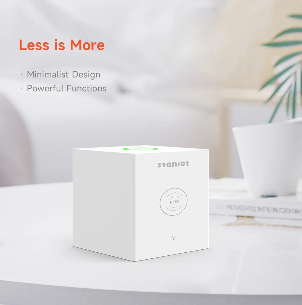 Staniot WiFi Alarm System Kit SecCube 3 Tuya Smart Home Security Protection Support RFID Tags Wireless Siren APP Remote Control Staniot WiFi Alarm System Kit SecCube 3 Tuya Smart Home Security Protection Support RFID Tags Wireless Siren APP Remote Control