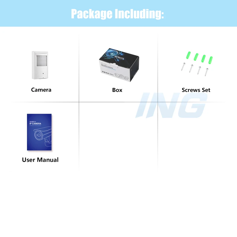 REVOTECH 940nm PIR 5MP 4M POE IP Camera Night Vision Indoor LED IR Security CCTV System Video Surveillance Cam