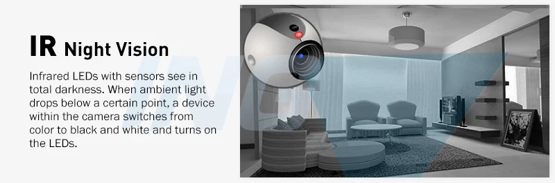 REVOTECH 940nm PIR 5MP 4M POE IP Camera Night Vision Indoor LED IR Security CCTV System Video Surveillance Cam