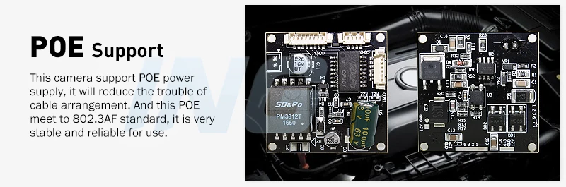 REVOTECH 940nm PIR 5MP 4M POE IP Camera Night Vision Indoor LED IR Security CCTV System Video Surveillance Cam