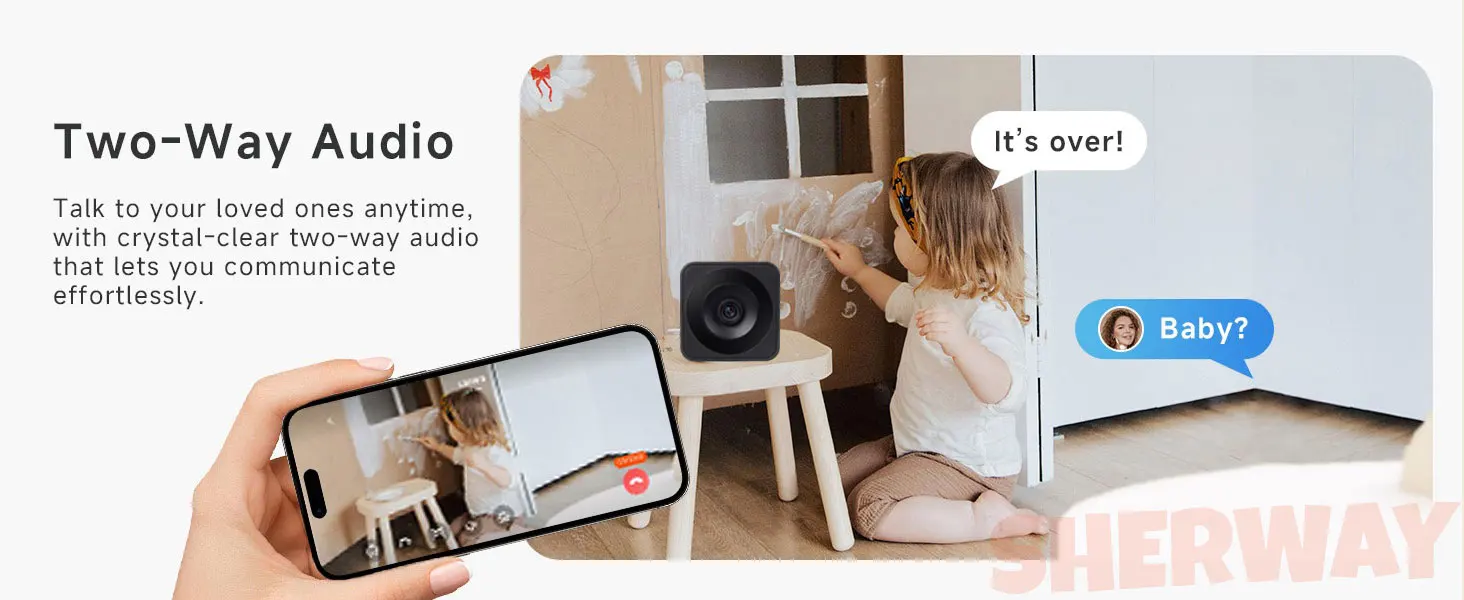 Tuya 2K 5G WiFi IP Camera Indoor Magnetic Window Security Camera Ai Detection With Time Display Mini Stick-on Glass Surveillance